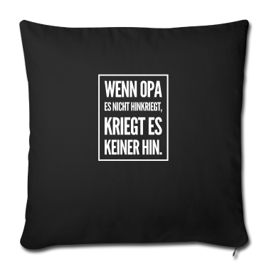 Geschenke für Oma und Opa Kissenbezug - Opa Oma Großeltern Großvater T-Shirt Geschenkidee