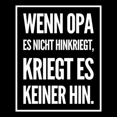 Motiv Opa Oma Großeltern Großvater T-Shirt Geschenkidee