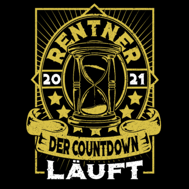 Motiv Rentner 2021 Der Countdown läuft Rente Ruhestand