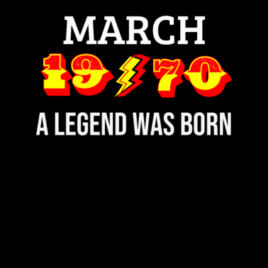 Motiv 1970 Legenden Spruch Geschenk 51.Geburtstag