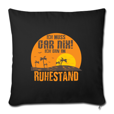 Geschenke für Oma und Opa Kissenbezug - Rentner Rentnerin Ruhestand Rente Senior Geschenk
