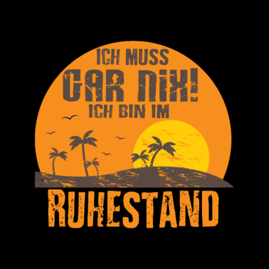 Motiv Rentner Rentnerin Ruhestand Rente Senior Geschenk