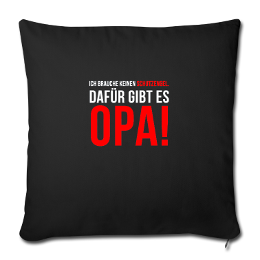 Geschenke für Oma und Opa Kissenbezug - Opa Oma Großeltern Großvater T-Shirt Geschenkidee