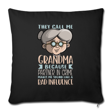 Geschenke für Oma und Opa Kissenbezug - They call me Grandma - Oma Grossmutter Grosseltern