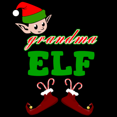 Motiv Oma Elf Weihnachtsgeschenk