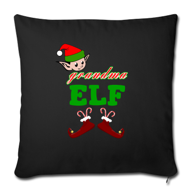 weihnachtsgeschenk oma Kissenbezug - Oma Elf Weihnachtsgeschenk