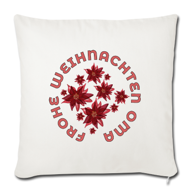 weihnachtsgeschenk oma Kissenbezug - FROHE WEIHNACHTEN OMA WEIHNACHTSSTERN OMI Großmama