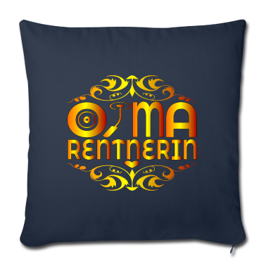 weihnachtsgeschenk oma Kissenbezug - Abschiedsgeschenke Rentnerin Rente Platten Musik