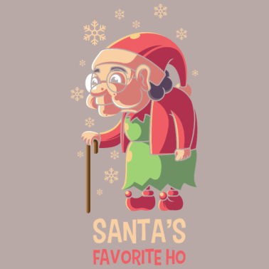 Motiv SANTAS FAVORITE HO Weihnachtsgeschenk Für Oma