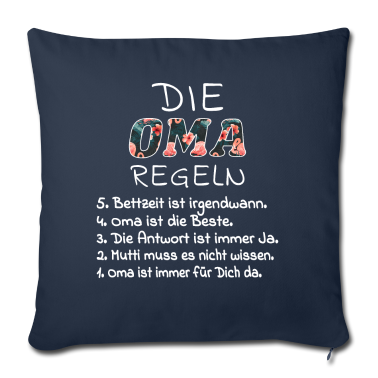 weihnachtsgeschenk oma Kissenbezug - Die Oma Regeln - Geschen für die Oma