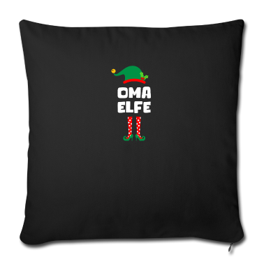 weihnachtsgeschenk oma Kissenbezug - Oma Elfe Elfen Großvater Elfenoma Fun Weihnachten