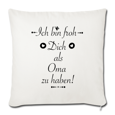 weihnachtsgeschenk oma Kissenbezug - Oma Aufmerksamkeit