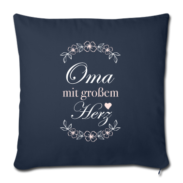 weihnachtsgeschenk oma Kissenbezug - Geschenk Oma mit großem Herz