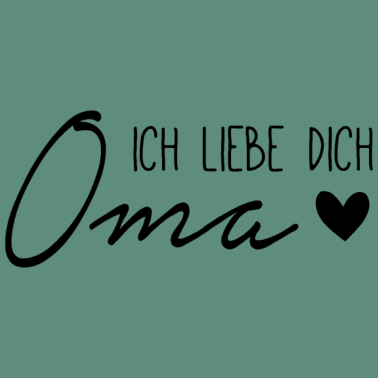 Motiv Ich liebe dich, Oma