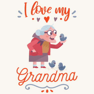 Motiv Großmutter Oma Enkel Geburt Geschenk Spruch