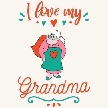 Motiv Großmutter Oma Enkel Geburt Geschenk Spruch