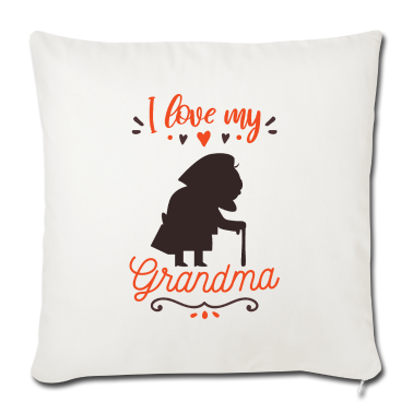 weihnachtsgeschenk oma Kissenbezug - Oma Großmutter Enkelkinder Enkel Geschenk Spruch