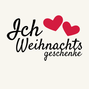 Motiv Ich liebe Weihnachtsgeschenke