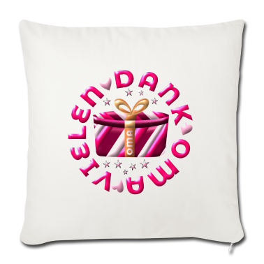 weihnachtsgeschenk oma Kissenbezug - Vielen Dank Oma Dankeschön Omi DANKE Großmutter