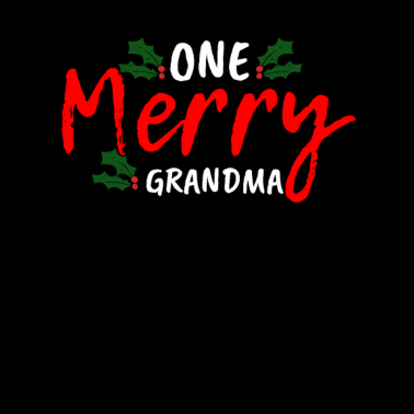 Motiv Ein fröhliches Oma Lustiges Weihnachtsgeschenk T-Shirt