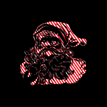 Motiv Weihnachtsmann Weihnachtsgeschenk Weihnachtsbaum