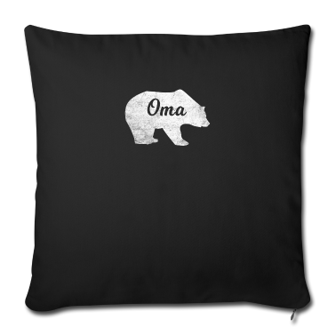 weihnachtsgeschenk oma Kissenbezug - Oma Bär - Oma T-Shirt