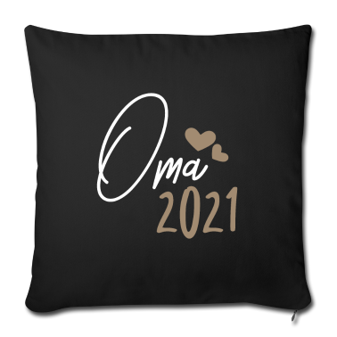 weihnachtsgeschenk oma Kissenbezug - Oma 2021 - Werdende Oma