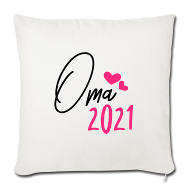weihnachtsgeschenk oma Kissenbezug - Oma 2021 - Werdende Oma