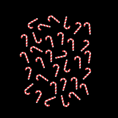Motiv Zuckerstange Geschenk Weihnachten Nikolaus Santa