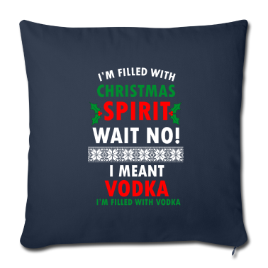 weihnachtsgeschenk oma Kissenbezug - Wodka Weihnachtsgeschenk Weihnachtsgeist Weihnachtsmann
