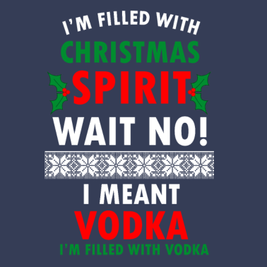 Motiv Wodka Weihnachtsgeschenk Weihnachtsgeist Weihnachtsmann