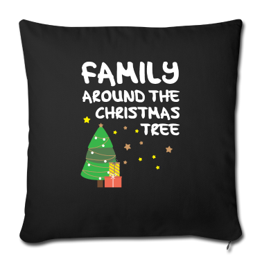 weihnachtsgeschenk oma Kissenbezug - Weihnachtsgeschenk - Weihnachtsbaum Familien Shir