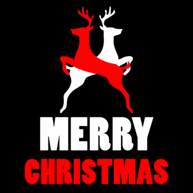 Motiv Fröhliche Weihnachten | Rentier Weihnachtsgeschenk