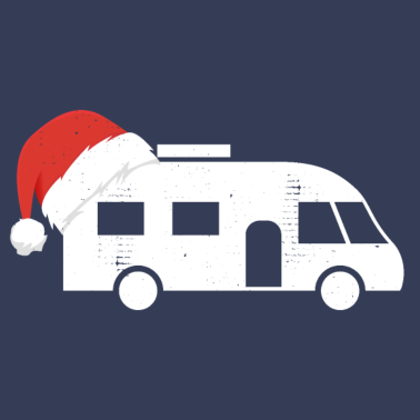 Motiv Moderner Wohnmobil Weihnachtsmütze | Weihnachtsgeschenk