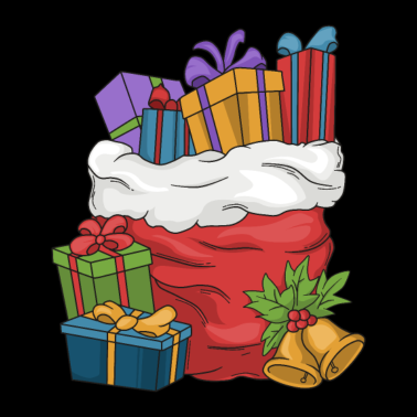 Motiv Geschenk lustige Weihnachtsgeschenke übereinander