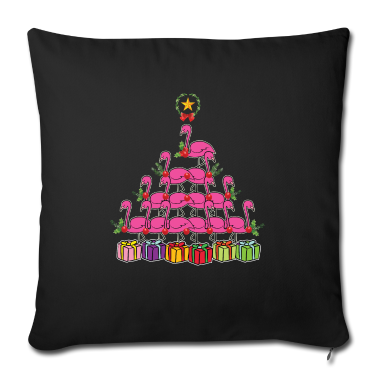 weihnachtsgeschenk oma Kissenbezug - Lustig Flamingo Weihnachtsbaum Weihnachtsgeschenk