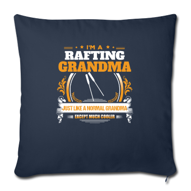 weihnachtsgeschenk oma Kissenbezug - Rafting Oma Shirt Geschenkidee