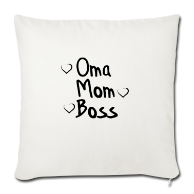 weihnachtsgeschenk oma Kissenbezug - Oma Mom boss