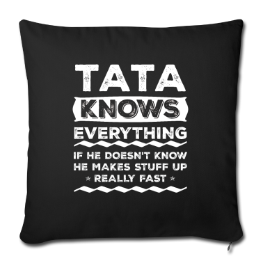 weihnachtsgeschenk oma Kissenbezug - Tata weiß alles Weihnachtsgeschenk