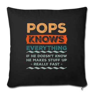 weihnachtsgeschenk oma Kissenbezug - Pops wissen alles Weihnachtsgeschenk