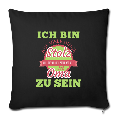 weihnachtsgeschenk oma Kissenbezug - Oma shirt • Ich bin stolz • Oma Geschenk