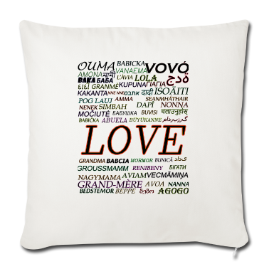 weihnachtsgeschenk oma Kissenbezug - oma, oma, grand merre mit liebe