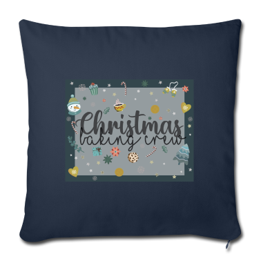 weihnachtsgeschenk oma Kissenbezug - Christmas baking crew zusammen backen Weihnachten