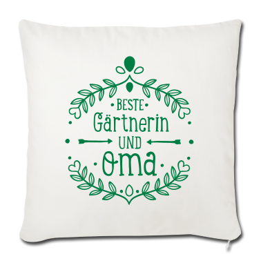 weihnachtsgeschenk oma Kissenbezug - Beste Gärtnerin und Oma