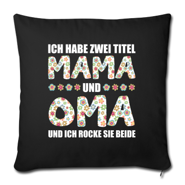 weihnachtsgeschenk oma Kissenbezug - Mama & Oma
