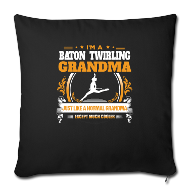 weihnachtsgeschenk oma Kissenbezug - Baton Twirling Oma Shirt Geschenkidee