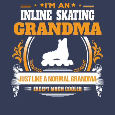 Motiv Inline Skating Oma Shirt Geschenkidee