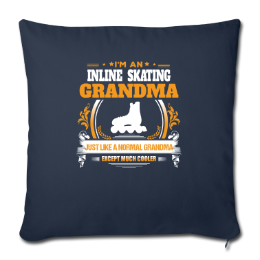 weihnachtsgeschenk oma Kissenbezug - Inline Skating Oma Shirt Geschenkidee