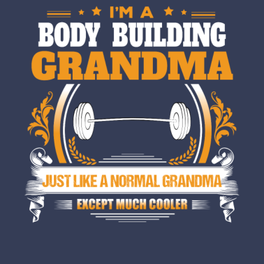 Motiv Body Building Oma Shirt Geschenkidee