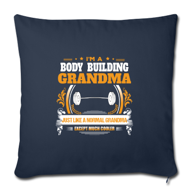 weihnachtsgeschenk oma Kissenbezug - Body Building Oma Shirt Geschenkidee